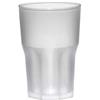 WAF Drink granity Frost opaco bicchiere 400ml PP base ottagonale FM-62PP (minimo 15 pezzi)