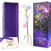 PASDTFB Regali San Valentino Rosa Eterna San Valentino per Lei Rosa Stabilizzata Idee Regalo Donna Compleanno Regalo Amica Mamma Fidanzata Ragazza Nonna Sorella Coppia Suocera Zia Regali per Lei Anniversario
