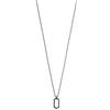 MVMT Collana da uomo Collezione HEX Nero - 28200035