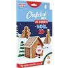 Chefclub Kids - Set Tagliabiscotti di Natale 3D - Cucina per Bambini - Albero, Casetta e Pupazzo di Neve - Libro di Ricette + Video - Pasticceria Divertente in Famiglia - Regalo Dai 4 Anni +