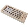 Jean Dubost 4 tritatutto Laguiole STD manico in acciaio inox COF ALV NAT FILME