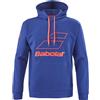 Felpa Babolat Exercise Hood Sweat Man - Estate Blu