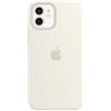 Apple Custodia MagSafe in Silicone (per iPhone 12 | iPhone 12 Pro), Bianco