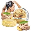 Mroobest Sapone per Shampoo allo Zenzero, Sapone per la Ricrescita dei Capelli, Ginger Shampoo Bar Sapone, Shampoo solido per la Ricrescita dei Capelli allo Zenzero, Favorisce la Crescita dei Capelli