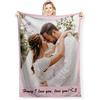 DZWSZ Coperta Personalizzata con Foto Collage, Coperta Estiva, Regali Personalizzati Per Natale, Compleanni, Anniversario Per Mamma Amica Fidanzata Nonna, si Adatta al Divano,Alla Camera Da Letto