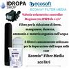 Addolcitore acqua doppio corpo Clack WS1CI 1 elettronico (Rig.  Volume-tempo) 200lt. resina