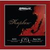 D'Addario Set di corde D'Addario Kaplan per contrabbasso, scala 3/4, tensione forte