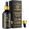 Artisam Miglior olio antietà biologico di semi di fico d'india │ Il migliore trattamento contro rughe e occhiaie │ Spremuto a freddo, certificato 100% biologico puro │ Extra vergine vegano (15 ml)