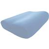 Edda Lux Federa adatta al Tempur Shape QUEEN e Tempur Original QUEEN cuscino cervicale (61 x 31 cm) S, M, L e XL, in morbido jersey di 100% cotone, Azzurro
