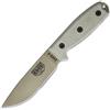 ESEE ES4PMBDE Coltello a Lama Fissa, Unisex - Adulto, Verde, Taglia Unica