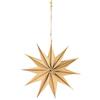 riffelmacher & weinberger christbaumschm Stella pieghevole effetto legno, decorazione per Natale e inverno, stella
