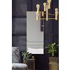 MirrorOutlet Grande specchio da parete dal design moderno oro brillante della nostra gamma Manhattan, 153 x 61,5 cm