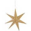 riffelmacher & weinberger christbaumschmuck-fabrik gmbh&co.kg Stella Pieghevole, Holz, Naturale, 50 cm