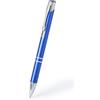 Penne promozionali economiche in metallo con refill blu Trocum personalizzate o neutre