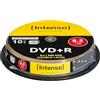 Intenso DVD + R 8.5GB DL Print.10 Cake Box Double - Confezione da 10