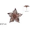 Due Esse Christmas Fiore Natalizio 27cm Rosa