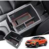 GAFAT Compatibile con Renault Arkana 2025 2026-2021 Vano Portaoggetti per Bracciolo, Arkana RS Line Organizer Contenitore da Braccioli Console Centrale, Accessori Arkana (Rosso)