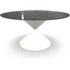 MIDJ tavolo rotondo CLESSIDRA Ø 150 cm - CLESSIDRA-D150-GMA-M1