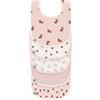 LÄSSIG Set di bavaglini per bambini (5 pezzi) con chiusura a strappo in cotone impermeabile/Value Pack Bib Little Forest Rabbit