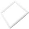 HEEPDD Telaio da Ricamo Quadrato in Plastica, 27.9x27.9cm, Cerchio a Punto Croce a Scatto per Cucito e Lavori Fai da Te