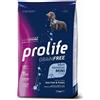 Zoodiaco Prolife Prolife Dog Sensitive Grain Free Mini Adult Sogliola e Patate 7 kg Crocchette Cani