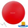 Fitvids Palla per esercizi anti-scoppio e antiscivolo, palla da yoga, palla da fitness con pompa rapida, capacità 0,9 kg, blu, 76,2 cm, XL