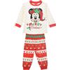 Minni - Minnie Mouse Disney Natale Minni - Pigiama due pezzi neonato, Caldo cotone