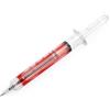 Penna siringa personalizzabile con refill blu Medic personalizzate o neutre