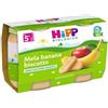 Hipp Italia Hipp Bio Omogeneizzato Mela Banana Biscotto 2x125 G