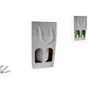 Due Esse Christmas Box Portabottiglia 2 Posti Satin Silver