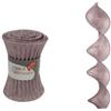 Due Esse Christmas Decorazione Tessuto Spirale 12,5 cm Rosa