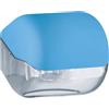 MAR PLAST Dispenser carta igienica rt/interfogliata azzurro Soft Touch