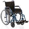 Generico Carrozzina pieghevole Serie START seduta 45 cm Blu Art. CP100B-45