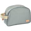 BÉABA Beauty Case Neonato da Viaggio - Borsa Cura Bebè Compatibile con Sacco Genève, Tessuto Impermeabile, 2 Tasche Interne, Pratica e Compatta - Verde salvia