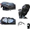 TUKNN Coprisedile per Moto,Coprisella,Scooter Coprisedili,Coprisella per  Moto in Pelle,Coprisedile per Ciclismo Moto Impermeabile, Coprisella Scooter  Universale,Con Fascia Elastica Adatta,Nero : : Auto e Moto