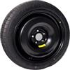 D'ANGELO 1988 RUOTINO DI SCORTA 18 COMPATIBILE CON MERCEDES CLASSE A, B, C, E, CLA, CLS, SLC, GLA, GLB, NO AMG L'INGOMBRO 64X16CM 125/70R18