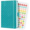 SIGEL J3102 Jolie Agenda settimanale 2023, hardcover, 9,5 x 15 cm, 174 pagine, petrol