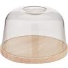 Fackelmann 30360 - Formaggio con Copertura in Acrilico, 22 cm