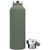 Nerthus FIH 765 Bottiglia Termica Acciaio Inox 750 ml Doppia Parete con Manico Verde
