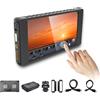 Portkeys PT6 Camera Monitor da Campo Touchscreen DSLR Monitor Esterno Fotocamera Reflex 5.2 100% DCI-P3 3D LUT Full HD 1920x1080 IPS con Ingresso Uscita 4K HDMI Compatibile con Canon, Sony,Panasonic