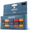 Raquex Evolve Nastro Overgrip - per Racchetta da Tennis, Badminton, Squash, Padel, Pickleball - Confezione da 5 overgrip Multicolore per Racchetta - overgrip Resistente, Morbido, Antiscivolo