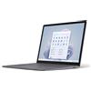 Microsoft Notebook 13.5'' Microsoft Surface Laptop 5 Platinum i5-1235U/8GB/256GB SSD/Win11H/Platino [QZI-00010]