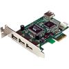 StarTech.com Scheda Pci Express basso prfilo con 4 porte USB 2.0 ad alta velocità