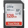 Sandisk 128GB Scheda SDXC SanDisk Ultra Lite 100MB/s [SDSDUNR-128G-GN3IN]
