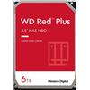 Western digital Hard Disk 3.5 6TB Western Digital Red Plus 256MB Rosso [WD60EFPX]