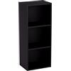 Vida Designs Oxford, Libreria a cubi a 3 Ripiani, in Legno, per esporre e conservare, per Ufficio e Soggiorno, Nero