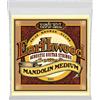 Ernie Ball, Earthwood Mandolin Medium 80/20 Bronze, P02065, Corde per mandolino con estremità ad anello, diametro 10-36