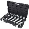 KS Tools 911.0751 Serie di Chiavi a Bussola, 21 Pezzi, 3/4