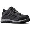 Columbia CRESTWOOD Scarpe Da Trekking Basse Uomo, Nero (Shark x Columbia Grey), 43 EU