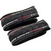 Vittoria Zaffiro PRO G2.0 Graphene Folding Clincher Tire 700x25C, Black, 2 Tire, VT2092